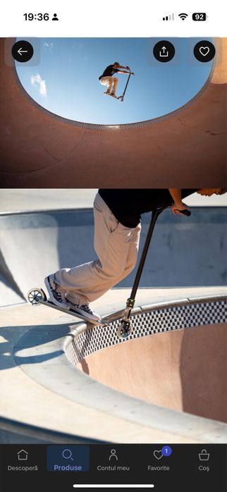 Trotineta freestyle Dechatlon