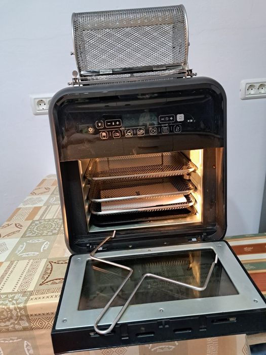 Friteuza cu aer cald Breville Airfryer VDF127X-DIM, 2000W, 10,6l