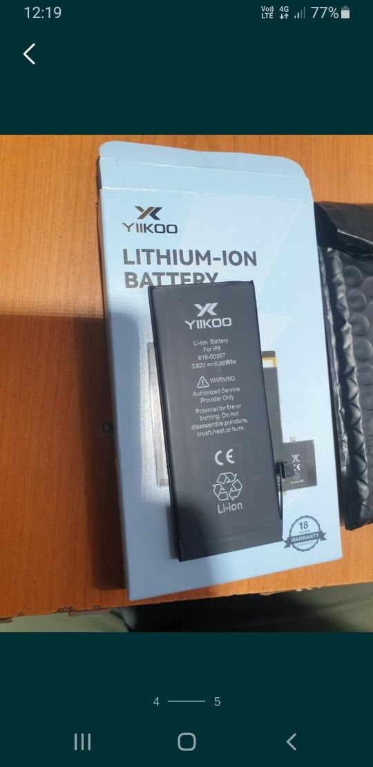 Acumulator iphone 8 nou
