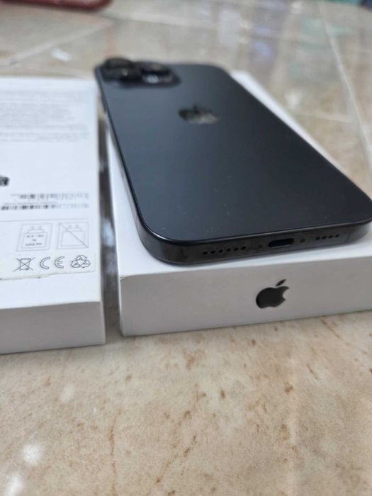 Iphone 16 Pro Max Black titanium 256 GB, Baterie 100% Garantie feb 26