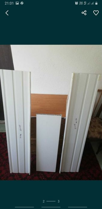 Pervaze pvc albe