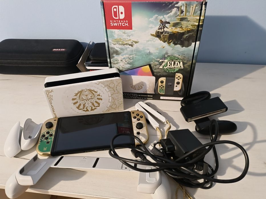 Nintendo switch oled zelda limited edition