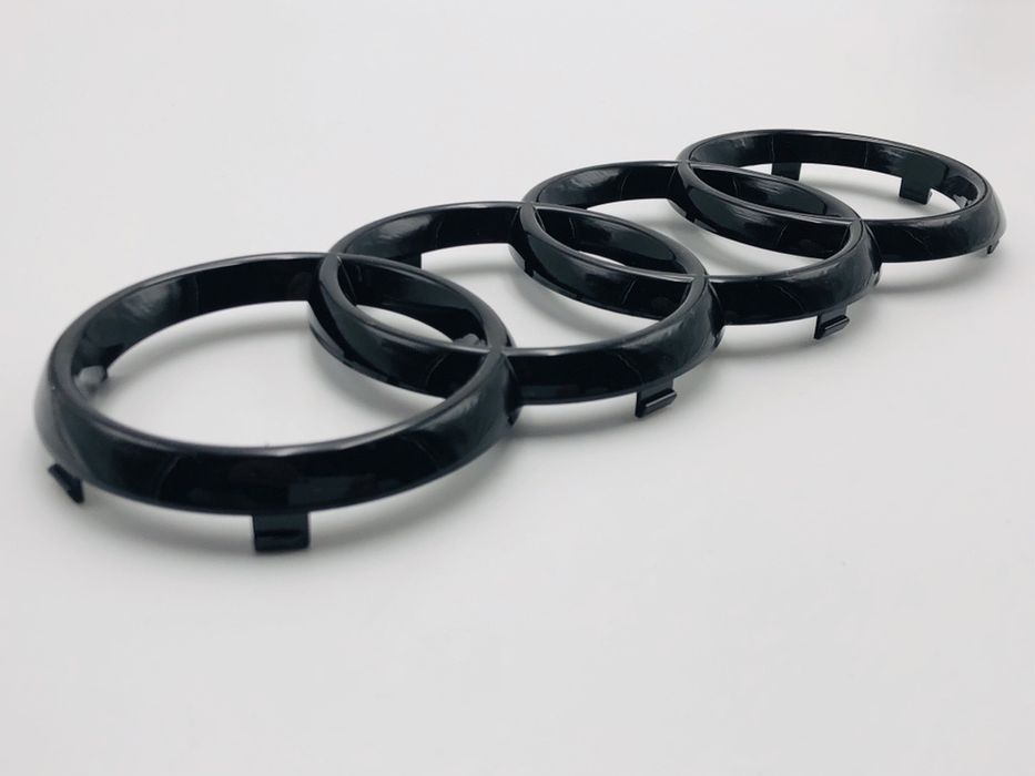 Emblema Audi Grila 285 mm negru