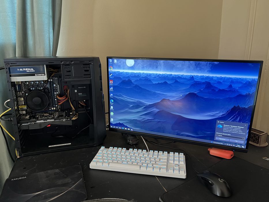 Игровой компьютер i7 16gb rx 570, системный блок