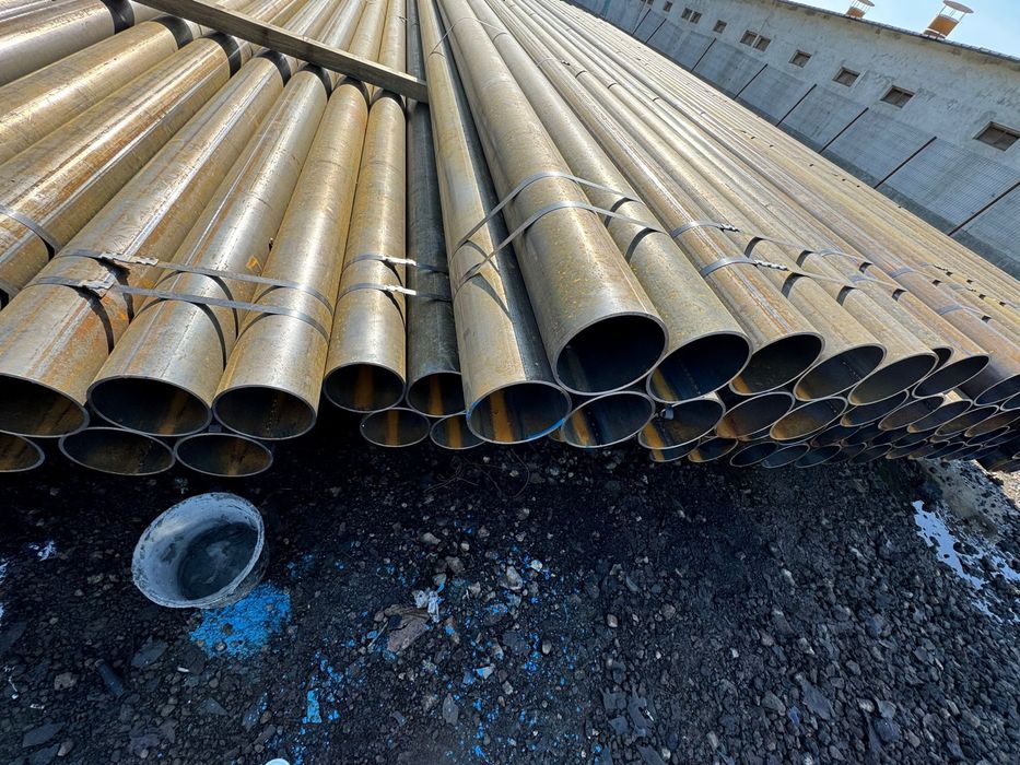 Teava metalica neagra protectie irigatii sustinerii