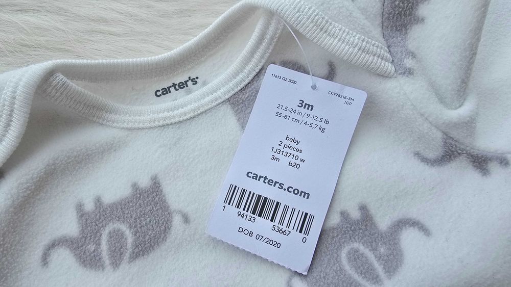 Нов спален чувал Carter's 0-3 месеца