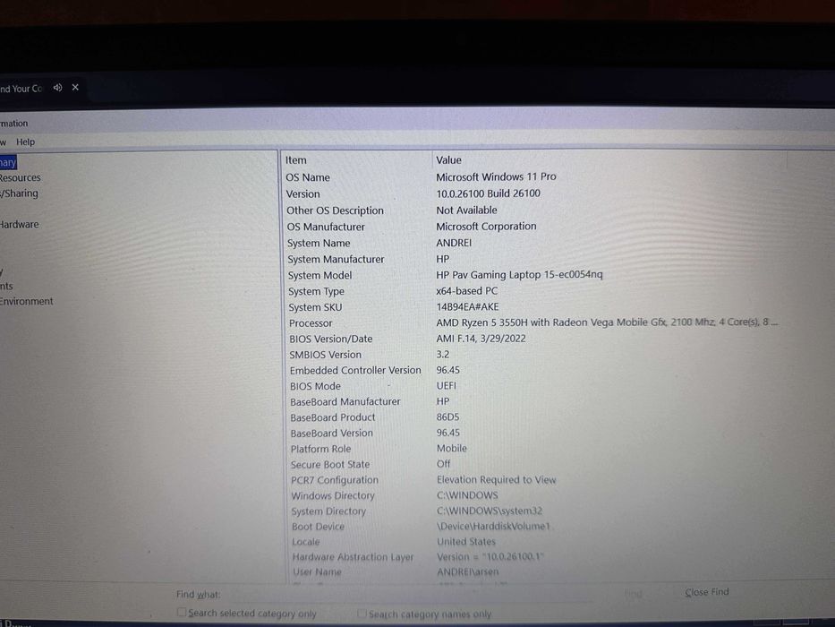 Laptop Gaming HP Pavilion 8GB ram+ 512 SSD+ Nvidia GTX 1650