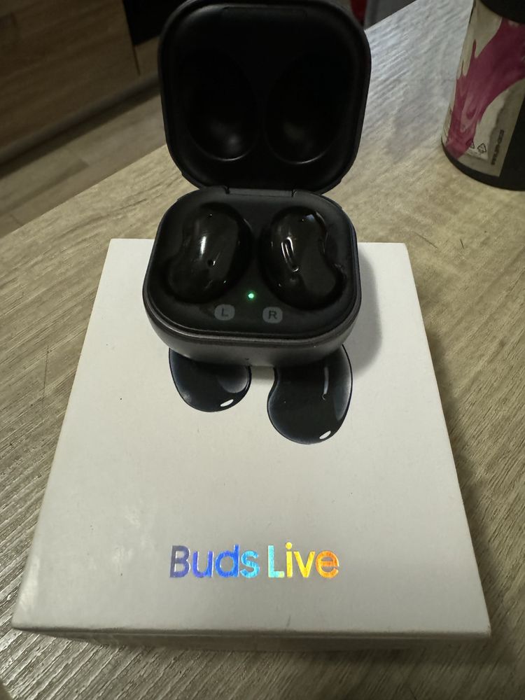 Casti bluetooth Samsung Galaxy Buds Live, Metallic Grey