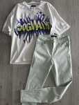 Tricou Bershka + pantaloni Skinny 55 lei