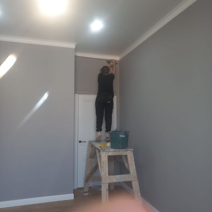 Поклеика обоев и другие отделочные работы