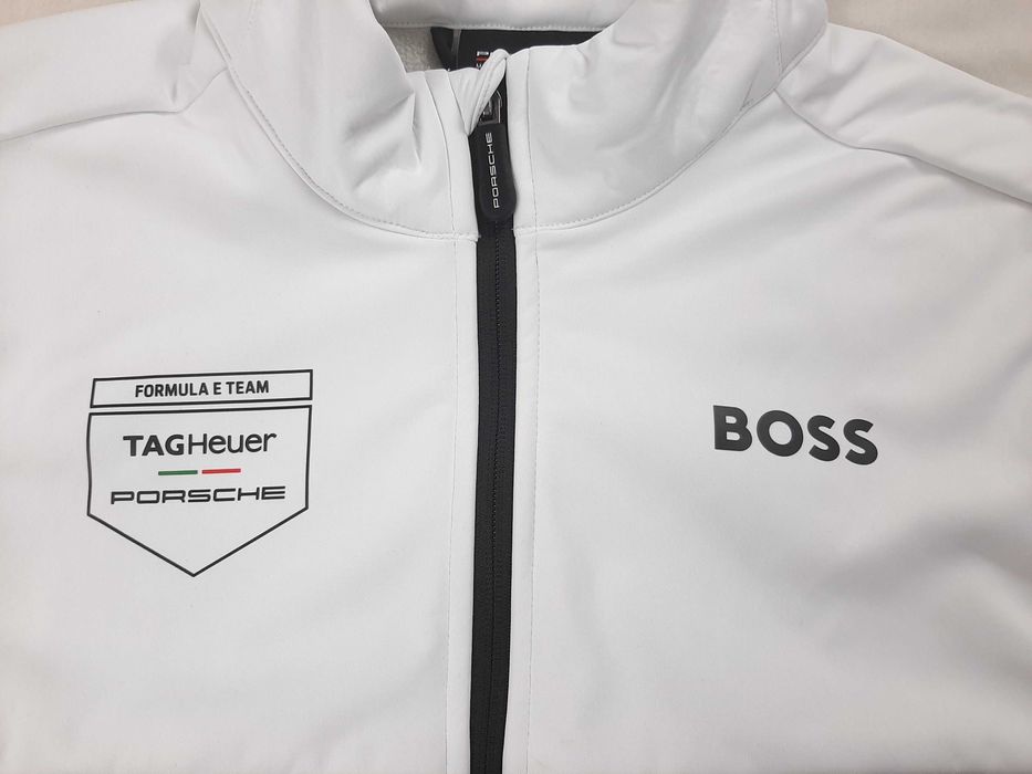 Porsche Motorsport x Boss Jacket - Оригинално мъжко софтшел яке р-р XL