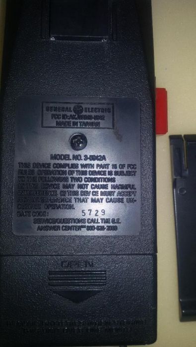 Walkie talkie vintage 1968 Genral Electric USA