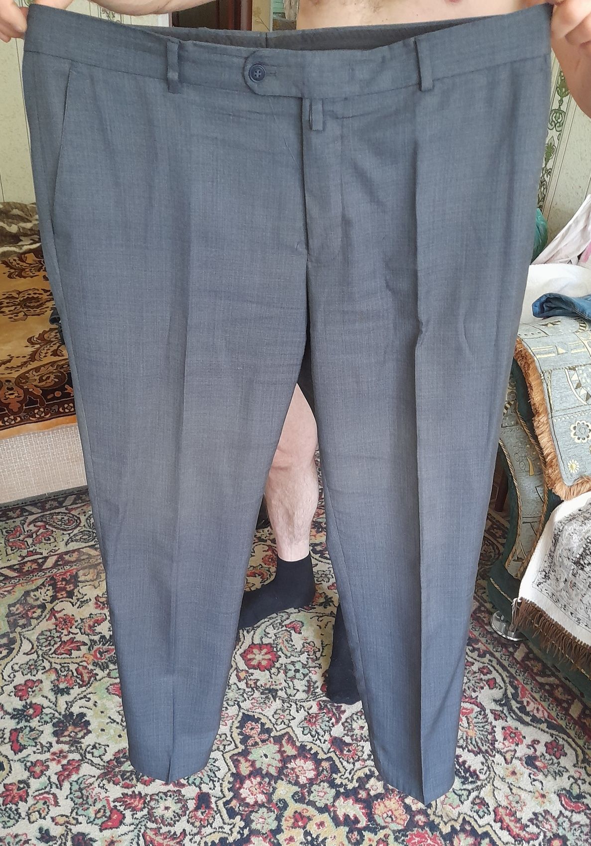 Срочно. Качественные, классические, мужские, летние брюки, 56р. Турция