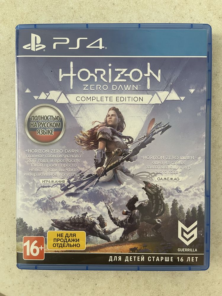 Две игры на PS4 как новые без царапин
