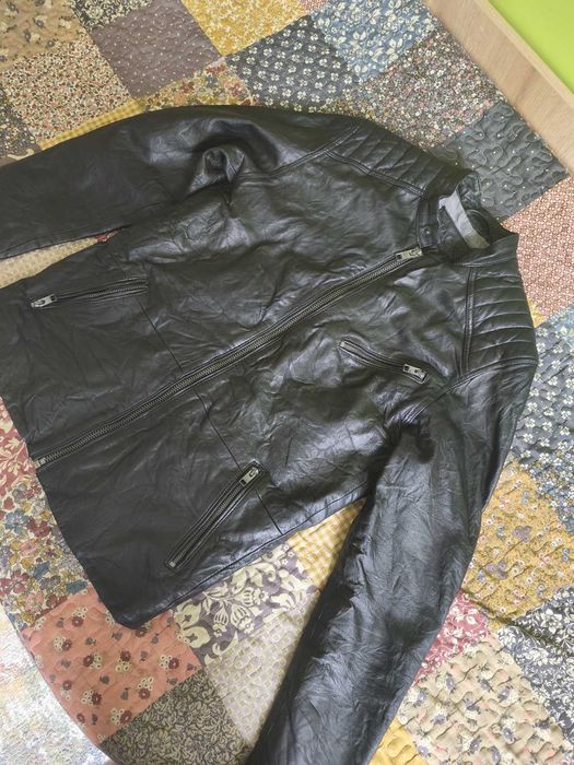 Jack Jones Leather man jacket M
