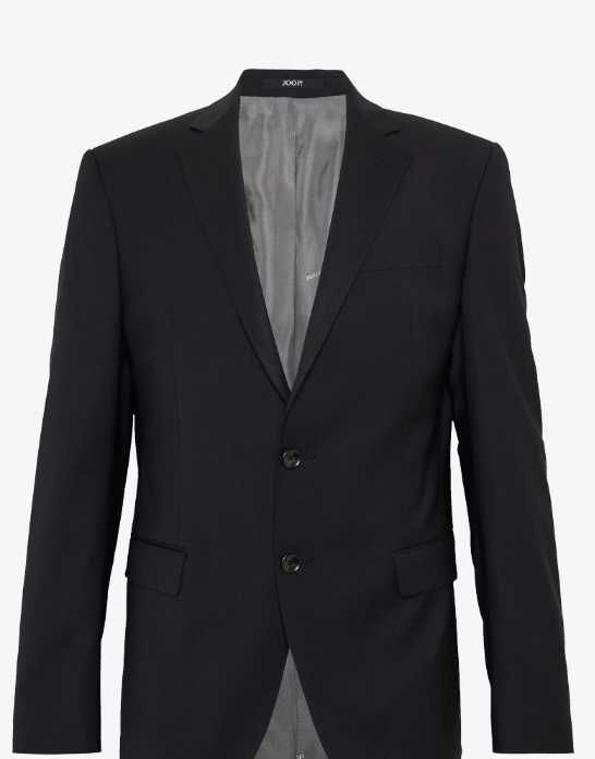 Sacou blazer 50 L slim JOOP ! lana pure Lanificio Biella negru