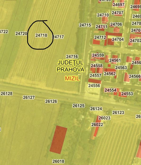 Teren extravilan Mizil