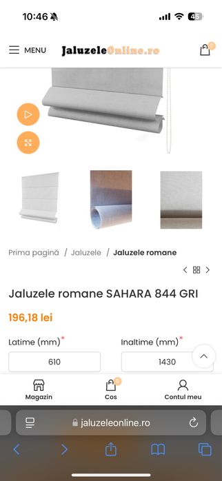 Storuri romane(jaluzele)