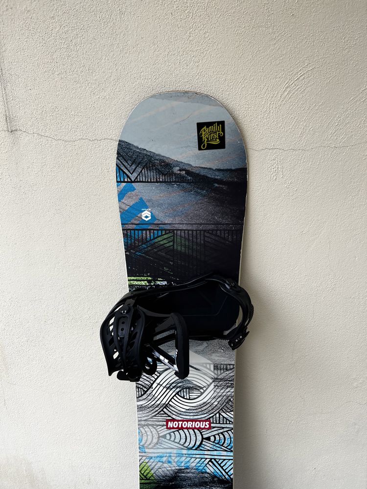 Placa snowboard K2 Reverse 163 cm - 2020 + legături K2