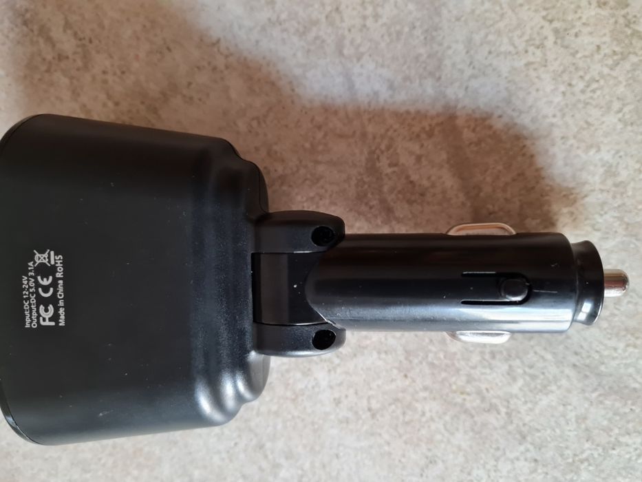 Priza auto cu 2 usb 3.1A