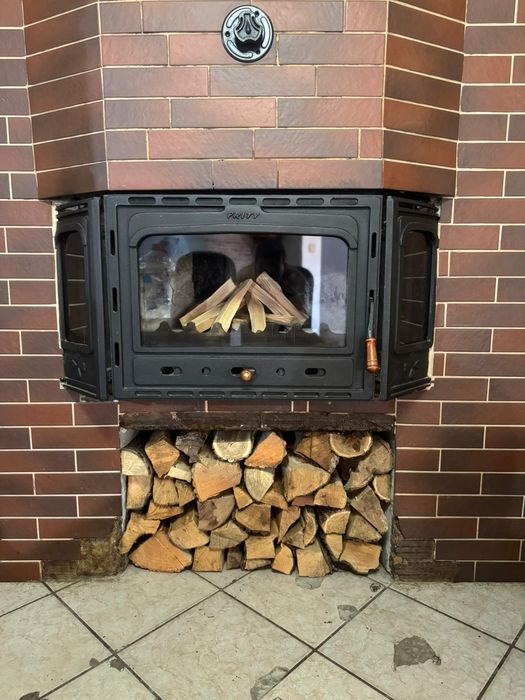 Vand semineu pe lemne, brichete, carbune, metalic, Prity ATC W20, de c