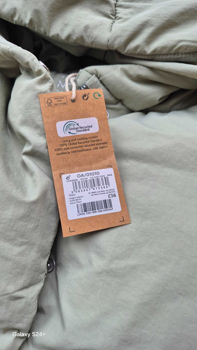 Чисто ново детско зимно яке Next момиче 10г