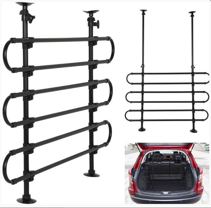 Преграда за кола за домашни любимци, за багажник