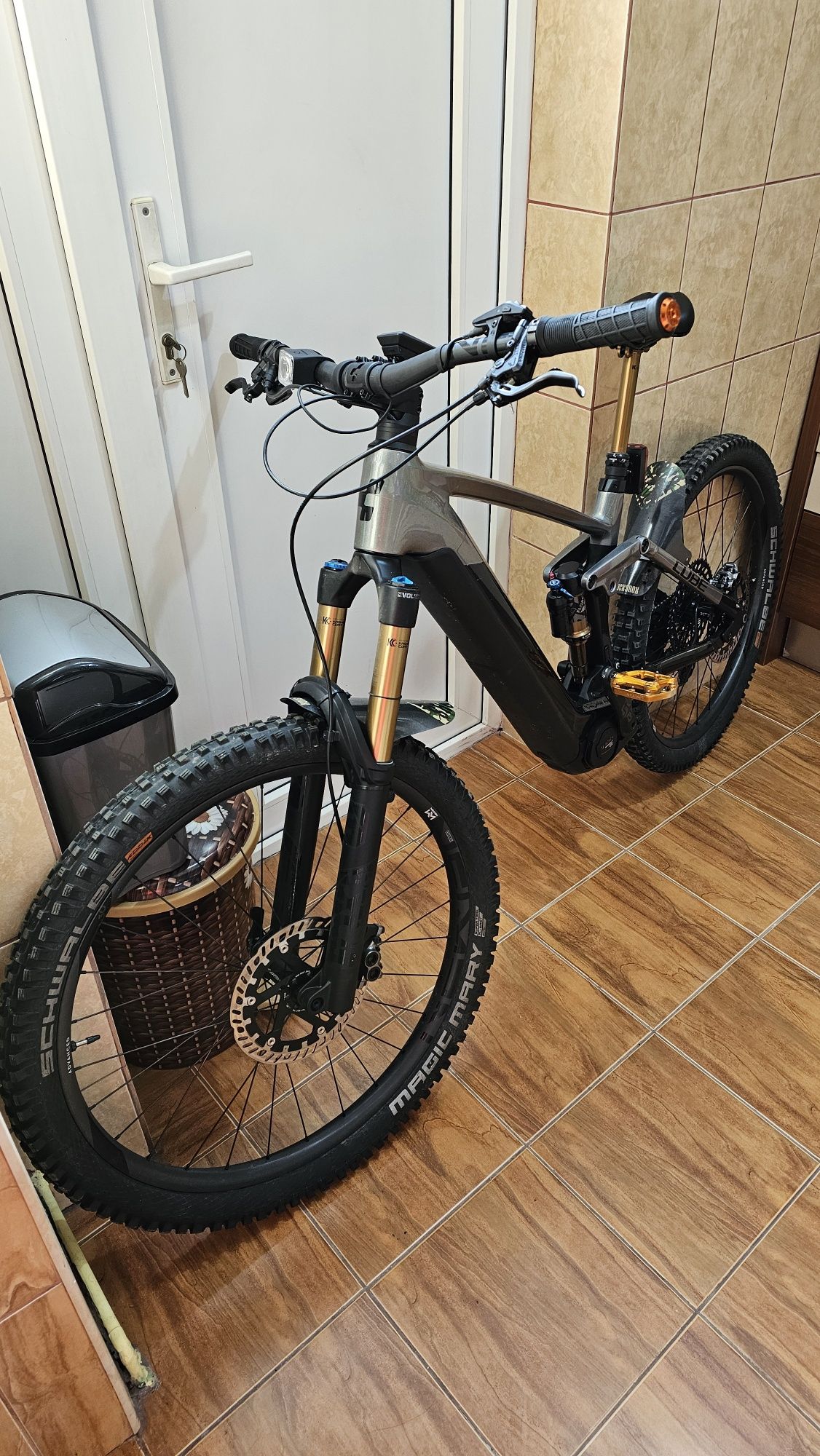 Cube Stereo Hybrid 160 HPC SLT 750, 27.5,M, Carbon,Echipare TOP