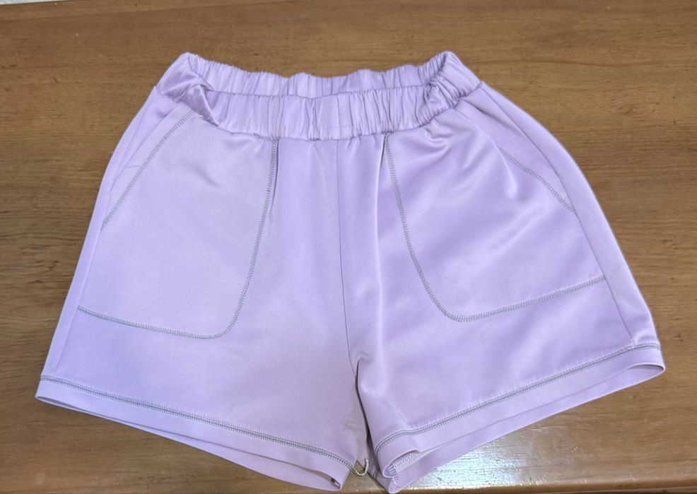 фиолетовые, качественные шорты