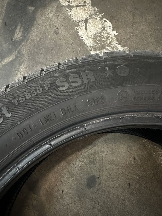 Гуми 205/55/R17 continental wintercontact 850 дот 2020 7,5 мм