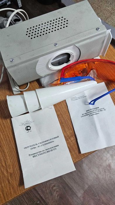 Компрессор небулайзер, облучатель ультрафиолетовый, DETOX