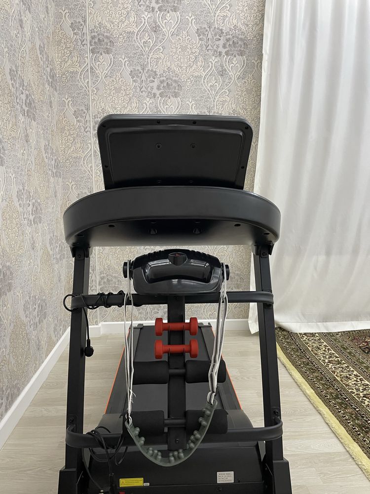 Беговая дорожка General Fitness GF-7010M WiFi + массажёр + гантели