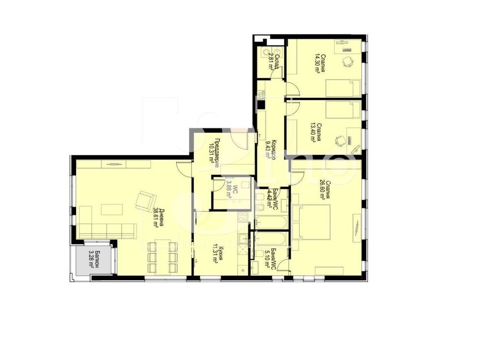 Продава се Четиристаен апартамент в София, Бояна - 184 кв.м за 2400 €/кв.м - Снимка #5