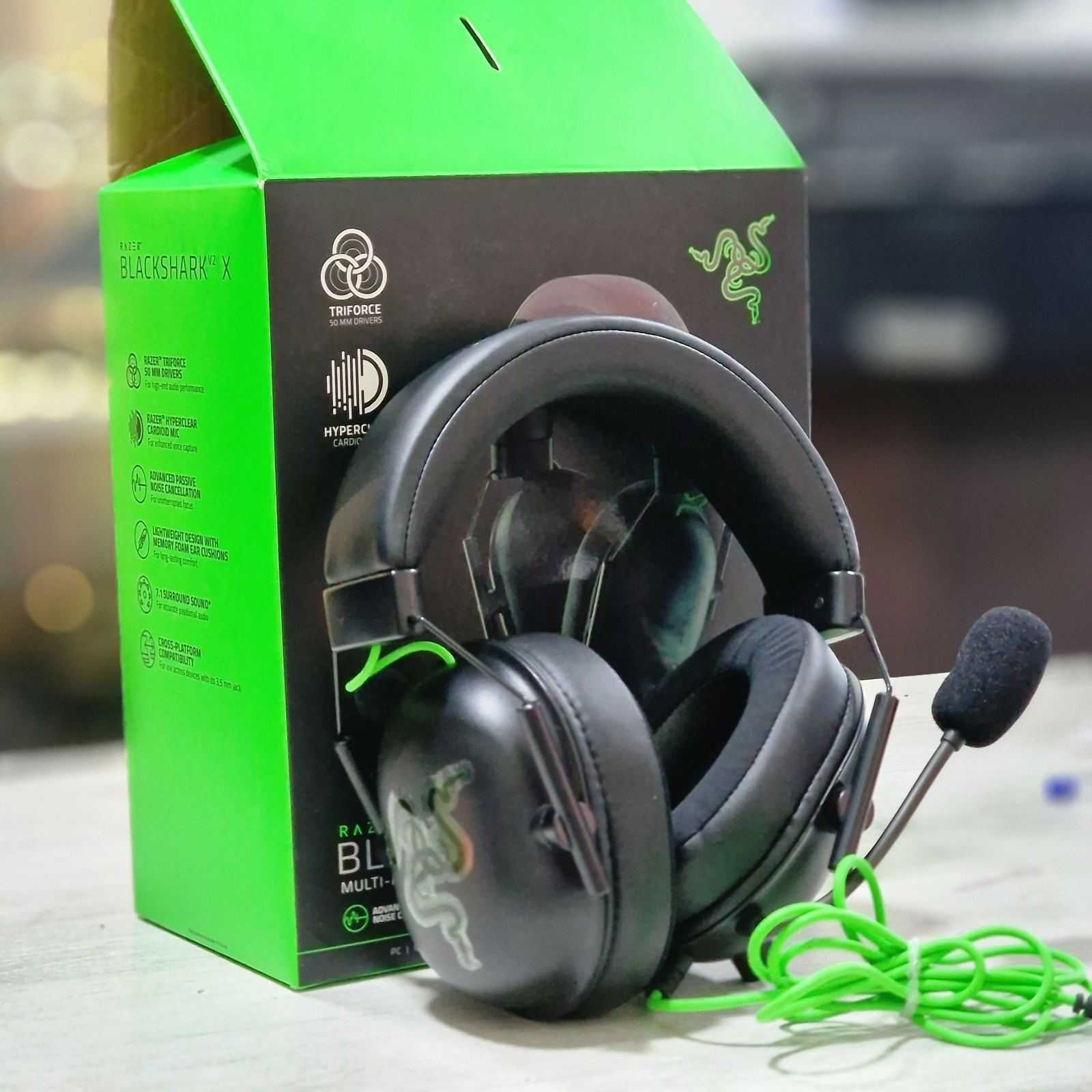 Геймърски слушалки RAZER Blackshark V2 X