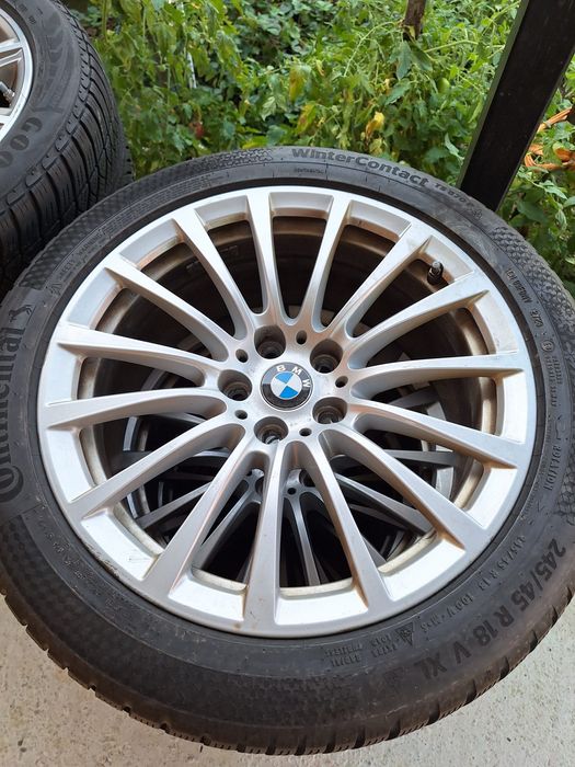 Jante Roti BMW seria 5 G30 G31 245 45 18 anvelope iarna M+S DOT 2023
