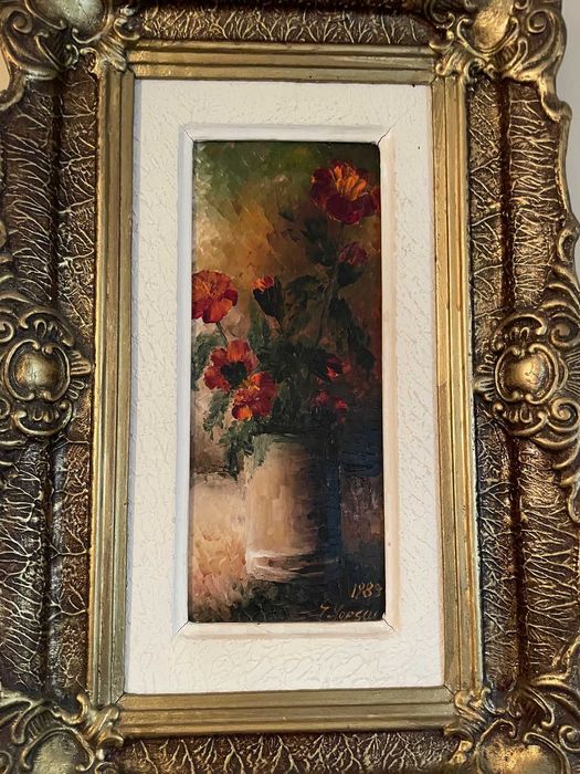 Tablouri ulei pe panza, inramate