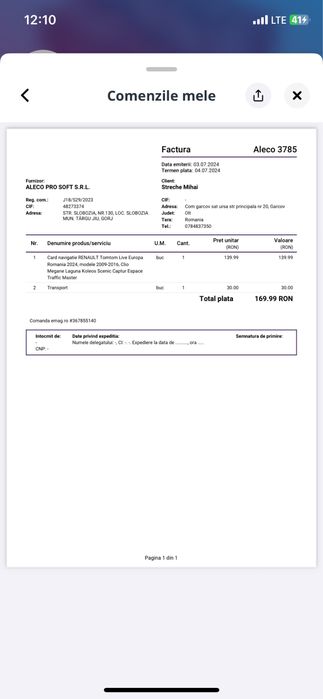 Card navigatie tom tom renault Europa 2024
