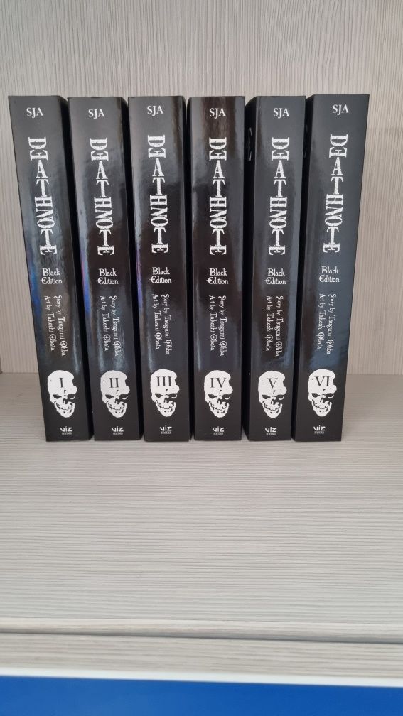 Manga Death Note | Black Edition | toată seria.
