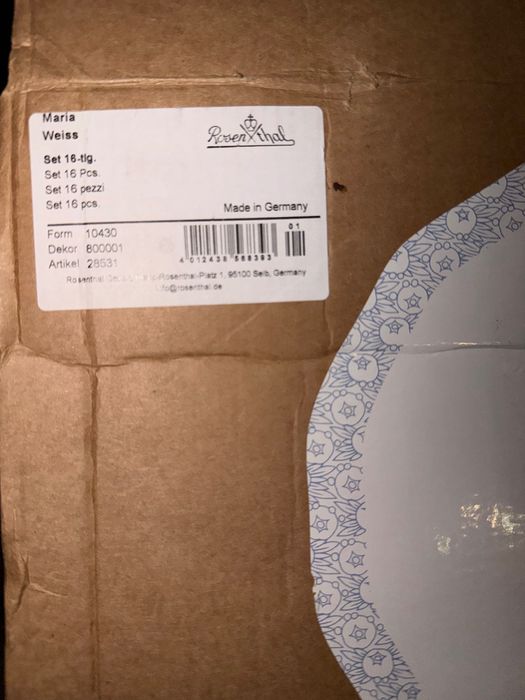 Rosenthal  ,,Maria Weiss’’-  НОВ сервиз за хранене за 4/8 човека;