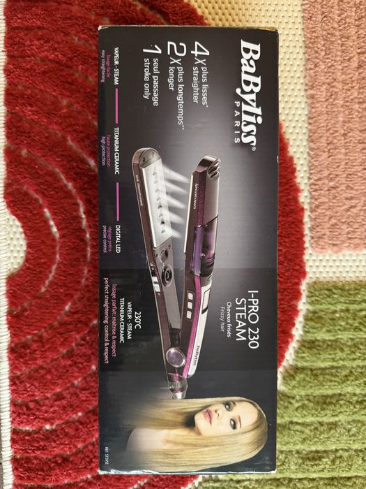 Преса за коса Babyliss Paris I-Pro 230 Steam