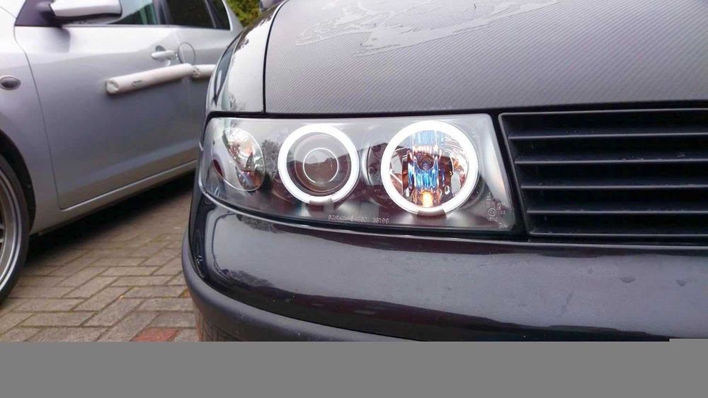 Фарове Сеат Леон Толедо 1М Нови ЛЕД Ейнджъл Тунинг Seat Leon Toledo 1M