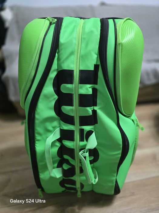 Vand Geanta Tenis Termobag Wilson Blade Countervail Lime 15 rachete