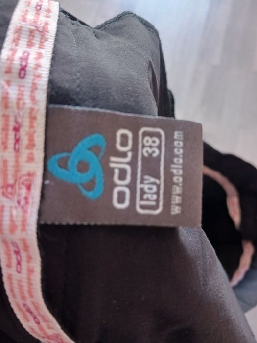 Pantaloni drumeție vara damă Odlo mărimea 38,