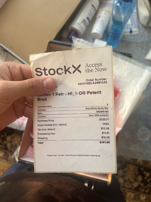 Jordan 1 High Patent Bred