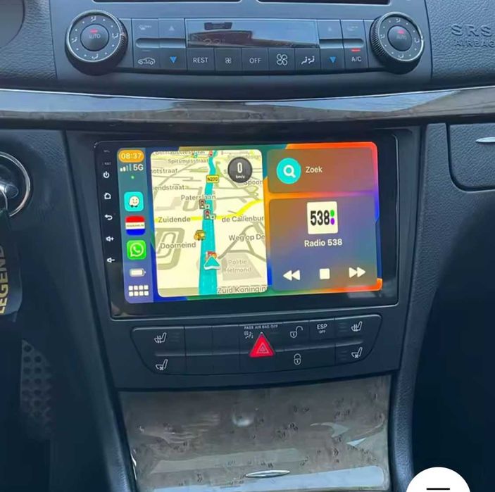 Navigație Android dedicată Mercedes E Class W211, CLS C219 2002-2009