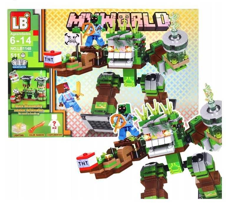 Конструктор Майнкрафт Трансформърс, 490+ части Minecraft My World