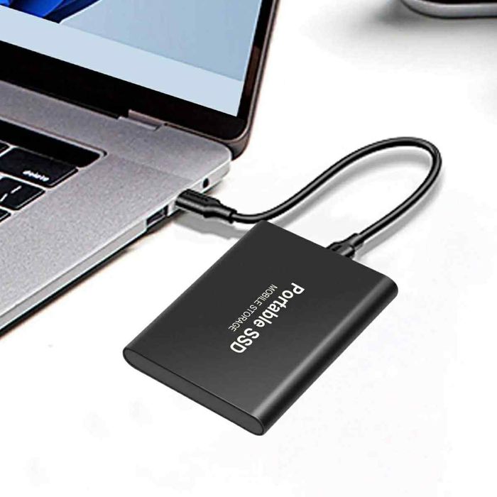 Външен SSD диск 500GB USB 3.1 Type-C (M.2 SHL-R320)