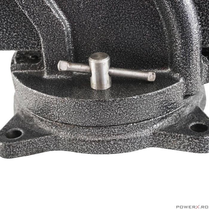 Menghina rotativa turnata, rotație 360°, de banc, cu nicovala, 150