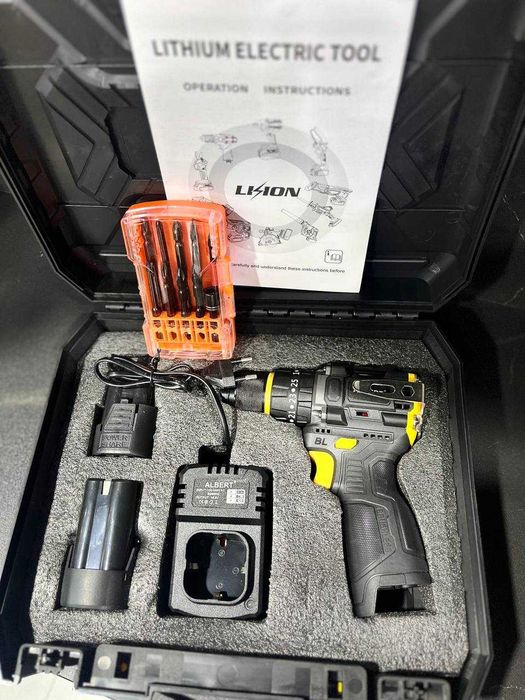 Шуруповёрт ударный ALBERT 16,8В  10 мм Li‑ion