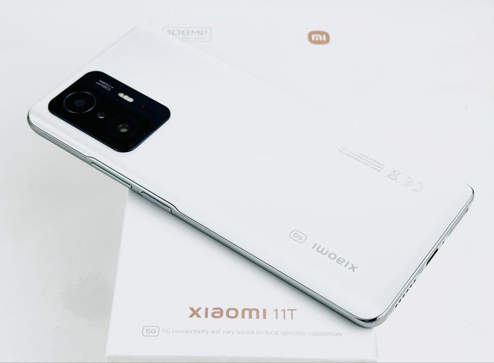 Xiaomi 11T 128GB 8RAM Moonlight White Перфектен! Гаранция!